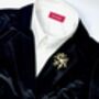 Faux Pearl And Metal Brooch, thumbnail 3 of 5