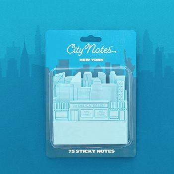 City Scape Sticky Notepads, 3 of 5