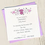 Pack Of Personalised Baby Shower Invitations, thumbnail 4 of 4