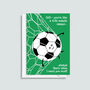 Cute Football Father's Day Card, thumbnail 3 of 3