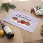 Personalised Robin Baubles Placemat, thumbnail 5 of 5