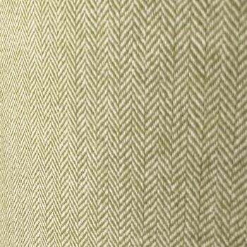 Lime Green William Morris Acanthus Tweed Lampshades, 7 of 10