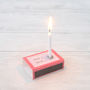 June Alexandrite Birthstone And Birthday Candle Gift, thumbnail 3 of 8