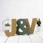Wooden Letters Contemporary Oak, thumbnail 2 of 8