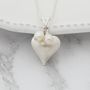 Rosaline Silver Heart Necklace, thumbnail 1 of 12