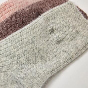 Soft Merino Wool Blend Socks, 6 of 7