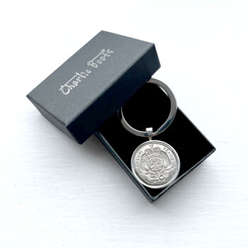 Personalised 18th / 21st Birthday Twenty Pence Necklace, 8 of 8
