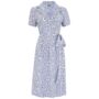 Peggy Dress In Daisy Print 1940s Vintage Style, thumbnail 1 of 3