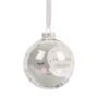 New Baby Personalised Christmas Bauble, thumbnail 2 of 4