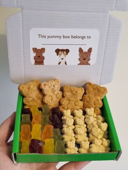 Dog Treat Box The Bear One, 3 of 6