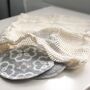 Reusable Eco Friendly Face Wipes, Marisol Fabric, thumbnail 3 of 7