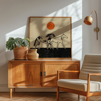 Wild Horses Print, Horses Print, Western Wall Art, 7 of 10