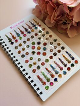 Fancy Assorted Designs Six Page Bindi Booklet, 4 of 10