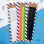 Set Of Neon Pencils For Bright Ideas, thumbnail 3 of 4