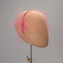 Bunched Veil In Pink 'Filipa', thumbnail 3 of 8