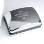 Personalised Message Round Cufflinks, thumbnail 6 of 8