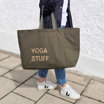 Student Stuff Oversized Tote Bag, 6 of 12
