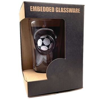 Personalised Football Beer Glass, 7 of 10