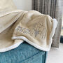 Personalised Embroidered Photo Neutral Sherpa Blanket, thumbnail 10 of 10