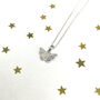 Sterling Silver Dainty Butterfly Necklace, thumbnail 4 of 8