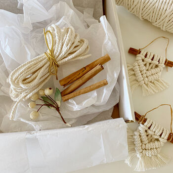 Macrame Hanging Decoration Craft Kit, 4 of 6