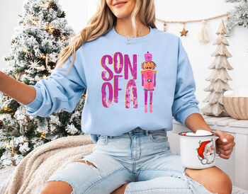 Son Of A Nutcracker Christmas Jumper, 2 of 7