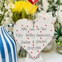 Personalised Ruby Wedding Anniversary Gift Heart, thumbnail 1 of 5