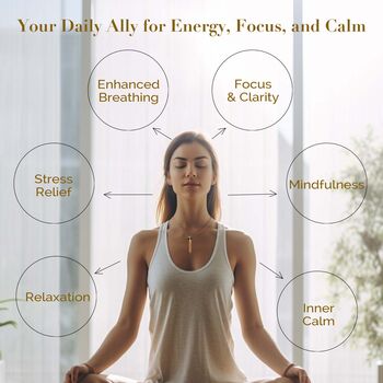 Breathing Necklace Pendant For Stress Relief, 5 of 8