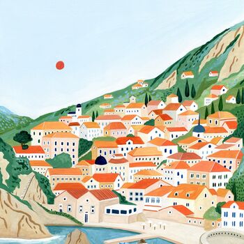 Dubrovnik, Croatia Travel Art Print, 6 of 7