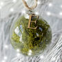 'Fill Your Own' Personalised Large Glass Bauble, thumbnail 1 of 2