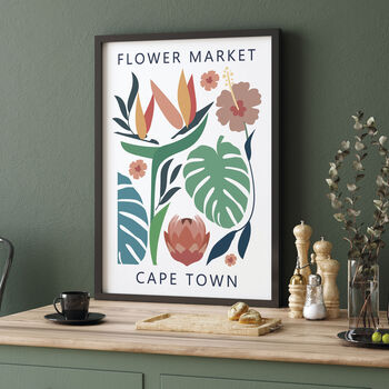 Cape Town Flower Market Print, 4 of 4