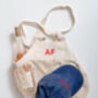 Personalised Embroidered Net Tote Bag, thumbnail 3 of 10