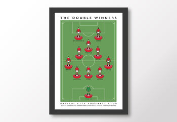 Bristol City Double Winners 14/15 Poster, 8 of 8