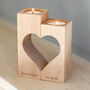Personalised Wedding Anniversary Gift Candle Holder Set, thumbnail 6 of 11