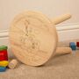 Personalised Christening Wooden Stool, thumbnail 1 of 3