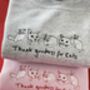 Thank Goodness For Cats Embroidered Sweater, thumbnail 7 of 7
