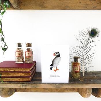 Atlantic Puffin A6 Greetings Cards, 2 of 7