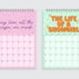 Taylor Swift 2026 Lyric Calendar, thumbnail 8 of 8