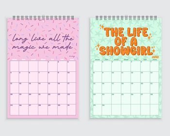 Taylor Swift 2026 Lyric Calendar, 8 of 8