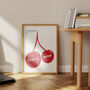 Cherry Wine 1980's Music Giclée Art Print, thumbnail 3 of 4