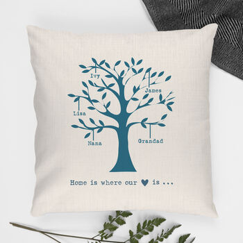 Personalised Family Tree Cushion Cover, 6 of 12