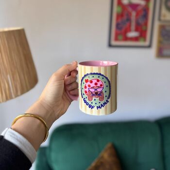 Wouf Mama Mug – Fun Dog Lover Coffee Cup, 2 of 2
