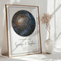 The Night We Moved In Personalised Star Map Print New Home Gift, thumbnail 2 of 12