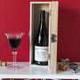 Personalised Wooden Graduation Wine Box, thumbnail 2 of 4
