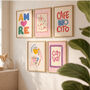 Set Of Six Cosmopolitan Themed Print Bundle, thumbnail 4 of 5