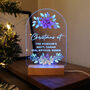 Personalised Poinsettia LED Christmas Light, thumbnail 10 of 12