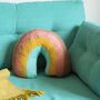 Knitted Rainbow Pillow, thumbnail 4 of 7