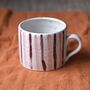 Ceramic Stripey Mug, thumbnail 1 of 3