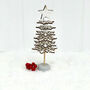 Small Wooden Snowflake Tree, thumbnail 1 of 2