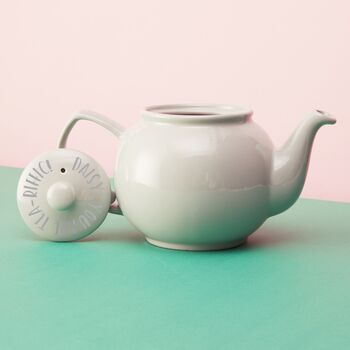 Personalised Tea Riffic Teapot, 5 of 12